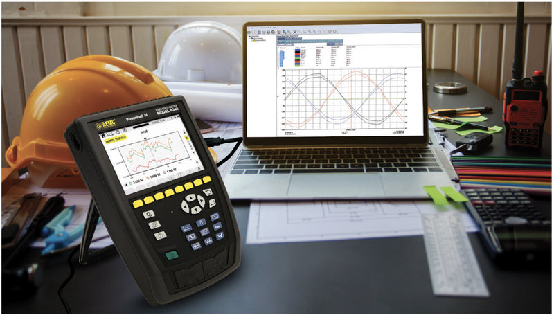 AEMC 8345 PowerPad IV Power Quality Analyzer