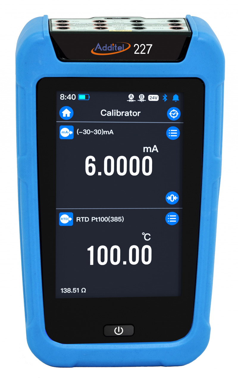 Additel 227 Documenting Process Calibrator