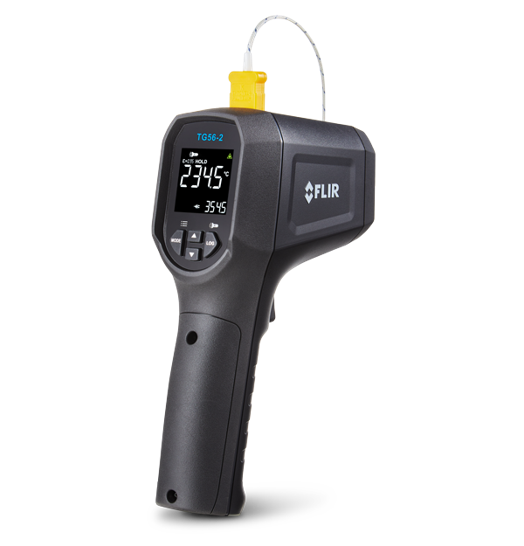 Flir TG56-2 High Temp IR Temperature Gun with Type K Input