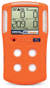 Gas Clip MGC-S-PLUS Simple Plus 4-Head Gas Monitor