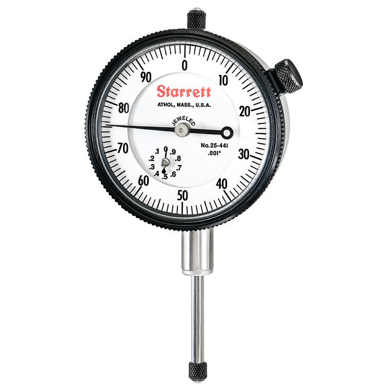 Starrett 25-441J Dial Indicator 0-1.000"