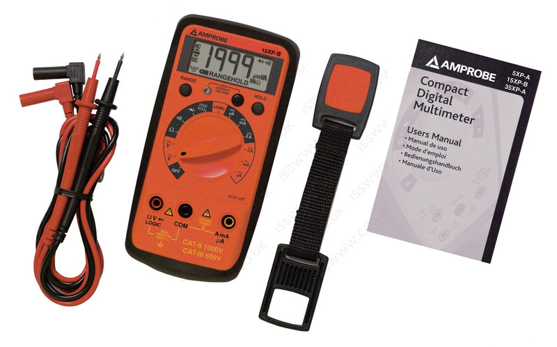 Amprobe 15XP-B Digital Multimeter VolTect™ Non-Contact Voltage Detection