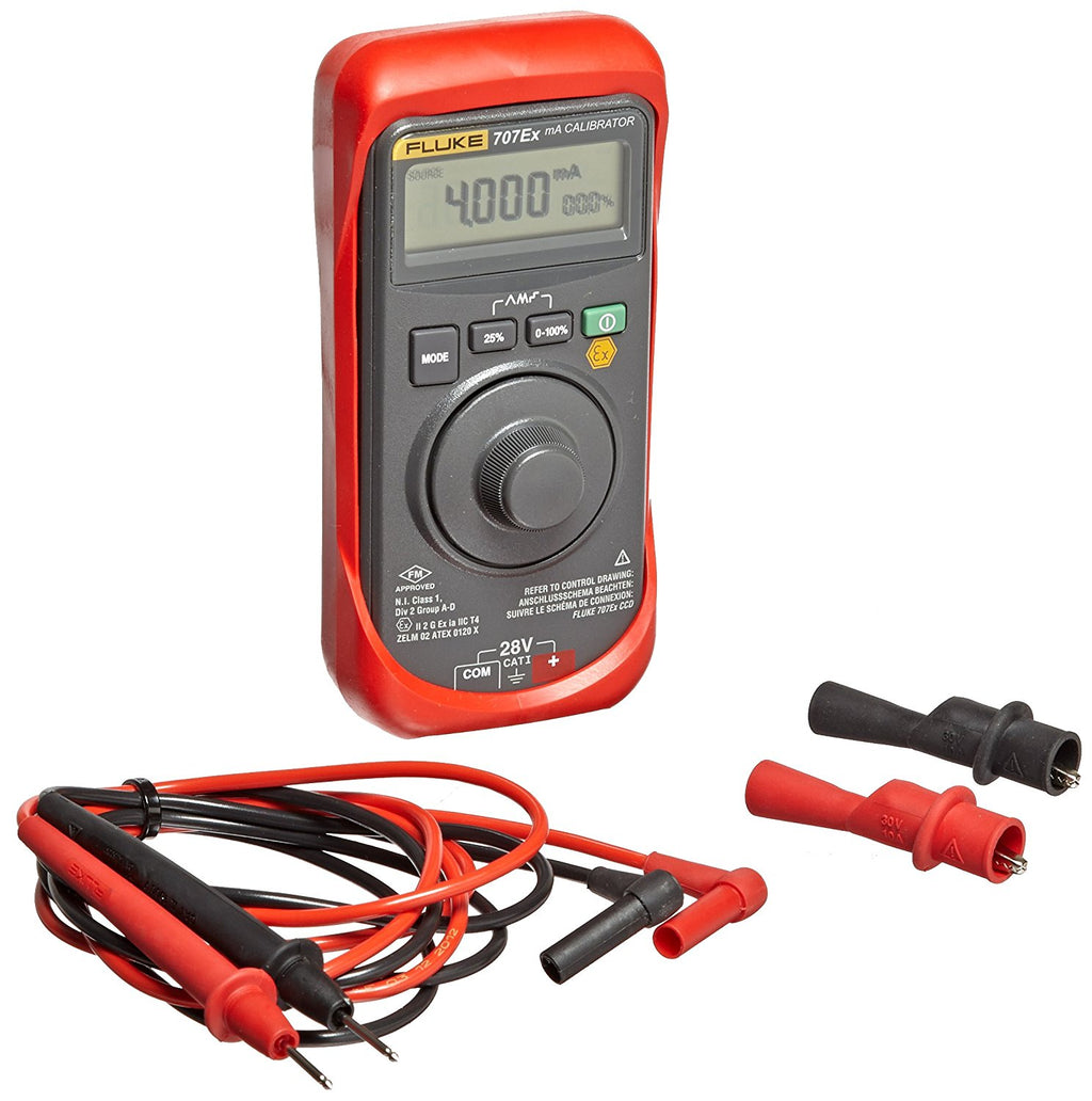 Fluke 707Ex Intrinsically Safe mA Loop Calibrator