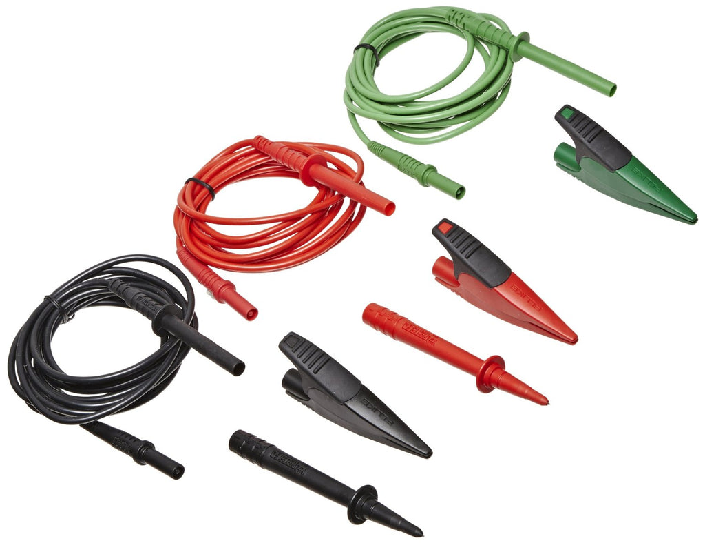 Fluke TL1550B Test Leads with Alligator Clips