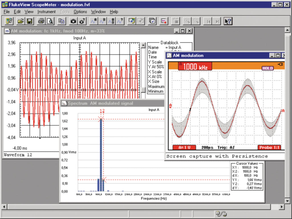 Fluke SW90W FlukeView Scopemeter Software