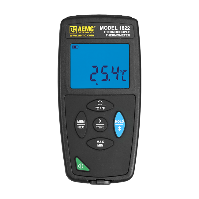 AEMC 1822 Thermocouple Thermometer Datalogger (Dual Channel)