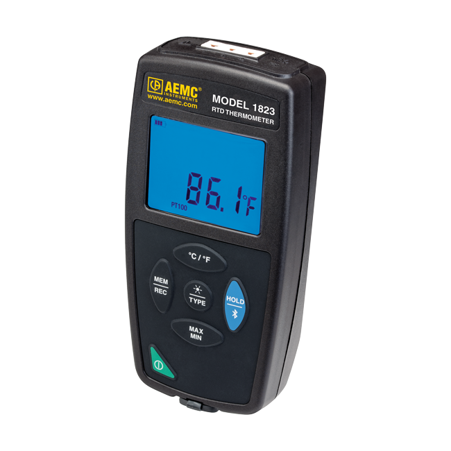 AEMC 1823 RTD Thermometer/Data Logger