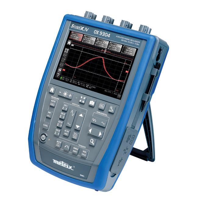 AEMC OX9304 Portable Oscilloscope, 4-channel, 300 MHz