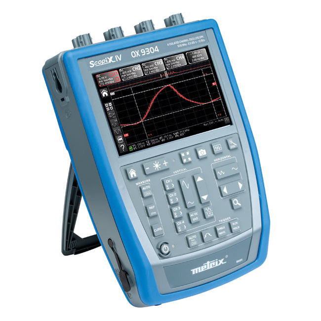 AEMC OX9304 Portable Oscilloscope, 4-channel, 300 MHz
