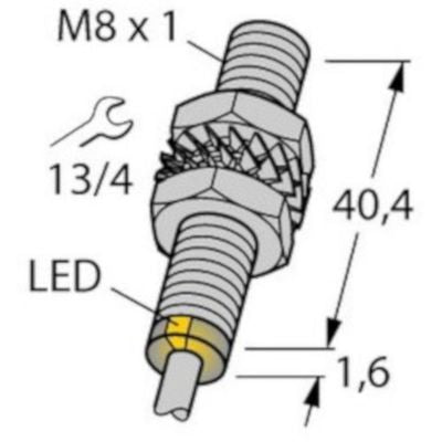 Turck Bi1,5U-EG08-AN6X Proximity Sensor