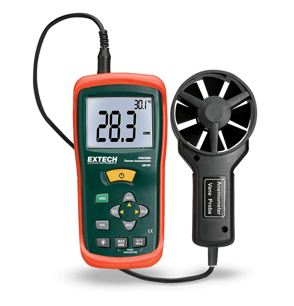 Extech AN100 Anemometer CFM/CMM