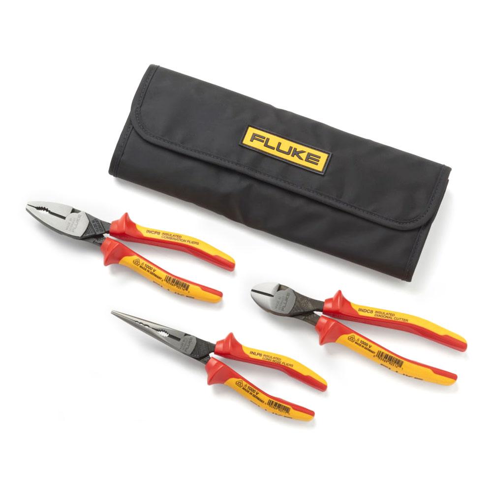 Fluke IKPL3 Insulated Pliers Kit, Set of 3, 1000V