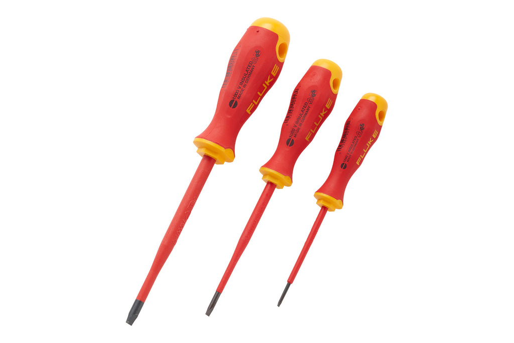 Fluke Insulated Slotted Screwdrivers, 1000V