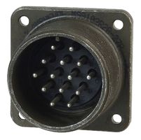 Amphenol MS3102E14S-12P Circular Connector, MIL-DTL-5015 Series, Box Mount Receptacle