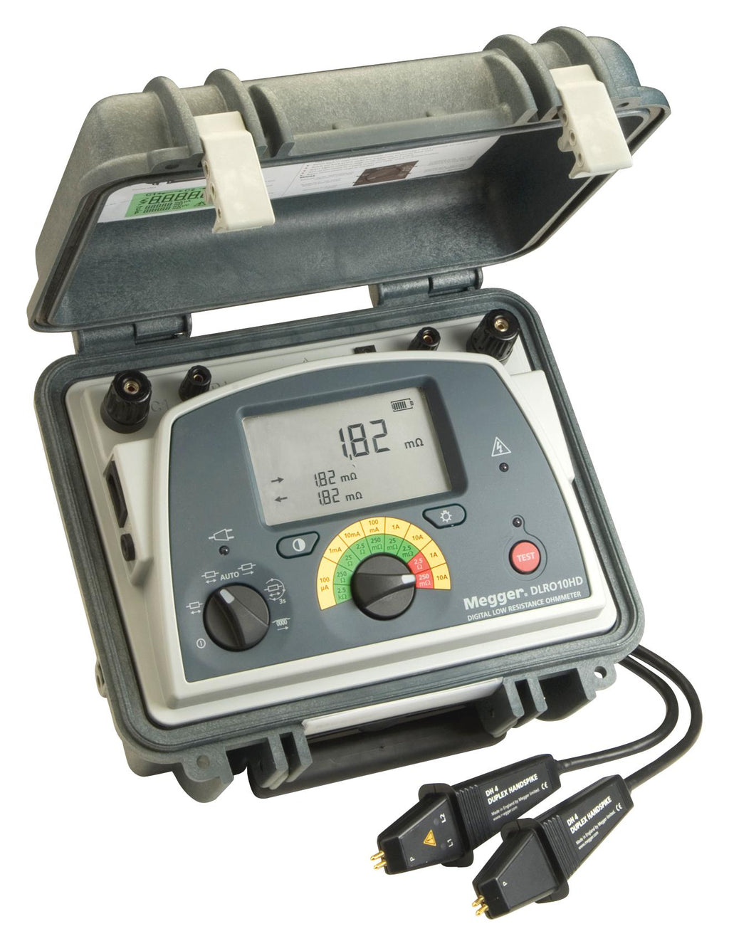 Megger DLRO10HD 10A Low Resistance Ohmmeter