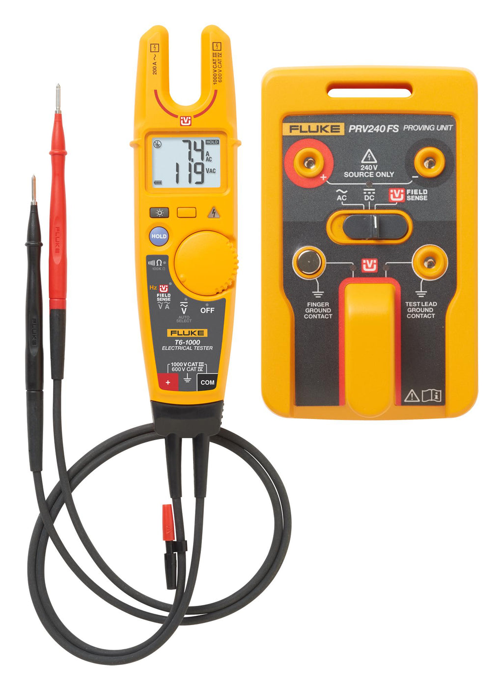 Fluke T6-1000/PRV240FS Electrical Tester with Proving Unit