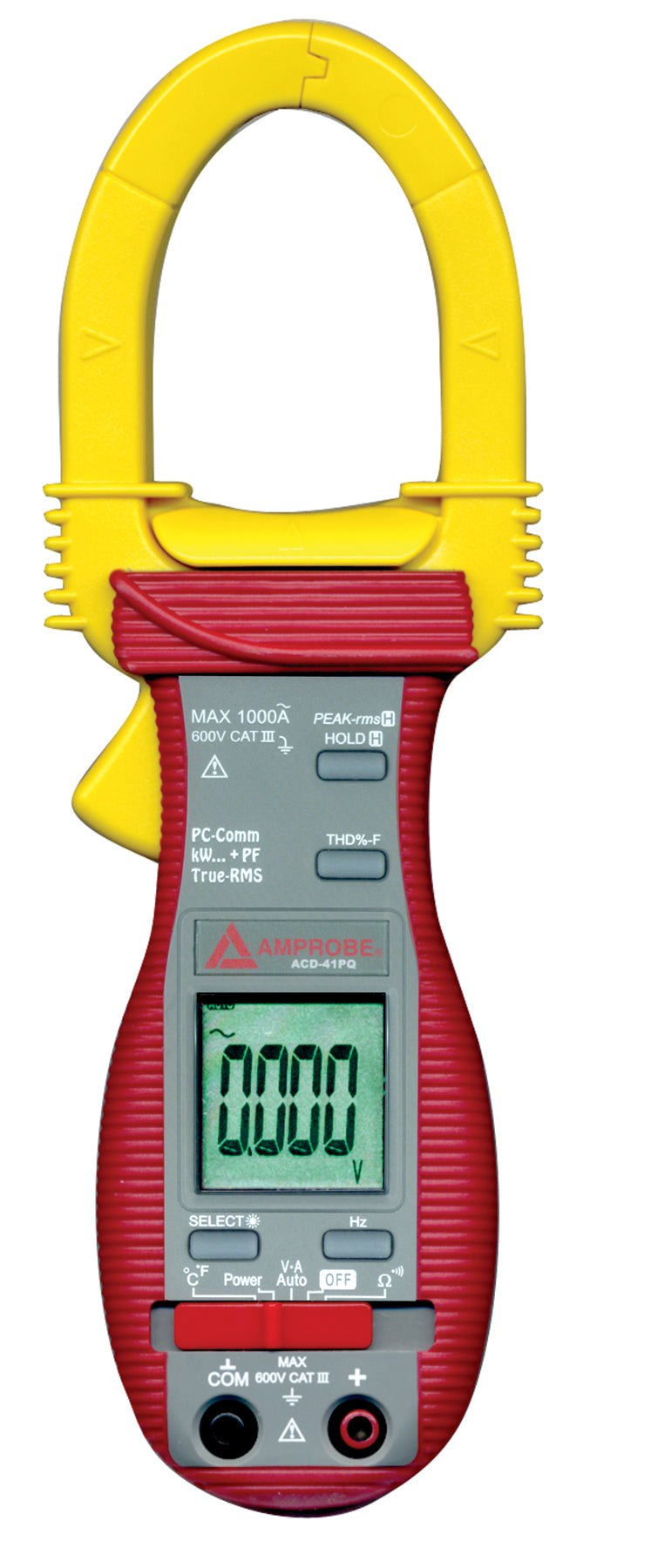 Amprobe ACD-41PQ 1000A Power Quality Clamp Meter with Temperature