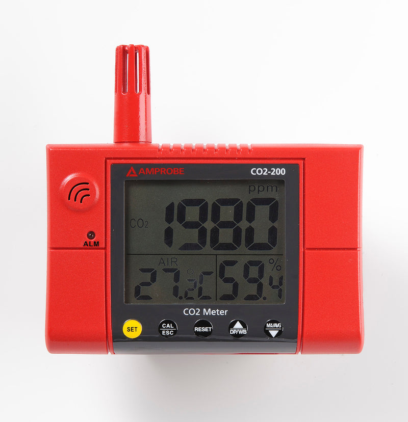 Amprobe CO2-200 Wall-Mounted CO2 Meter