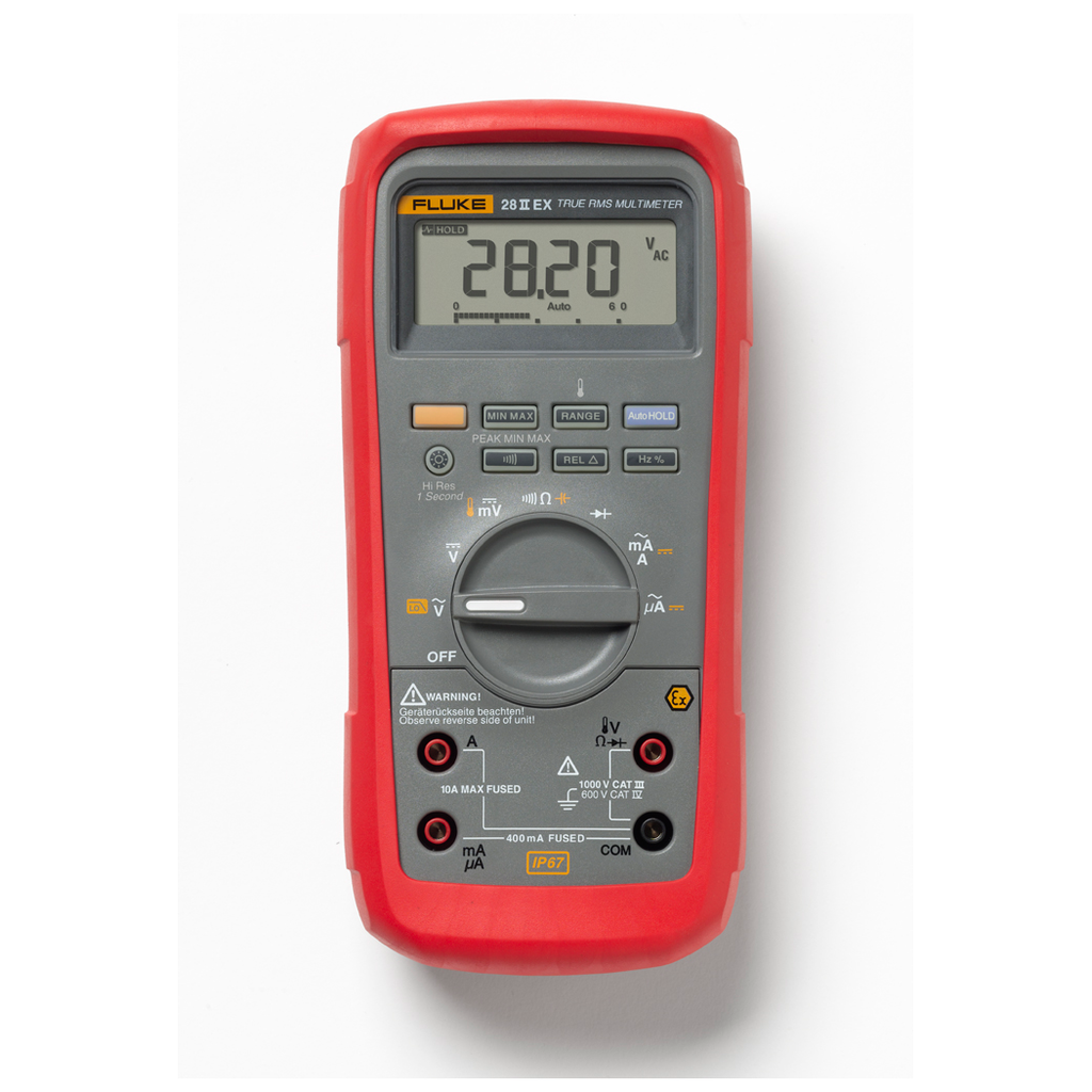 Fluke 28 II Ex Intrinsically Safe True RMS Digital Multimeter