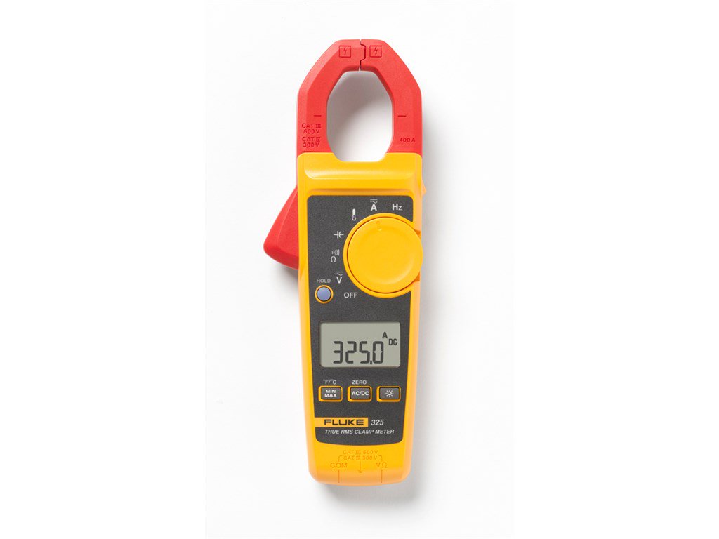 Fluke 325 400A AC/DC True-rms Clamp Meter