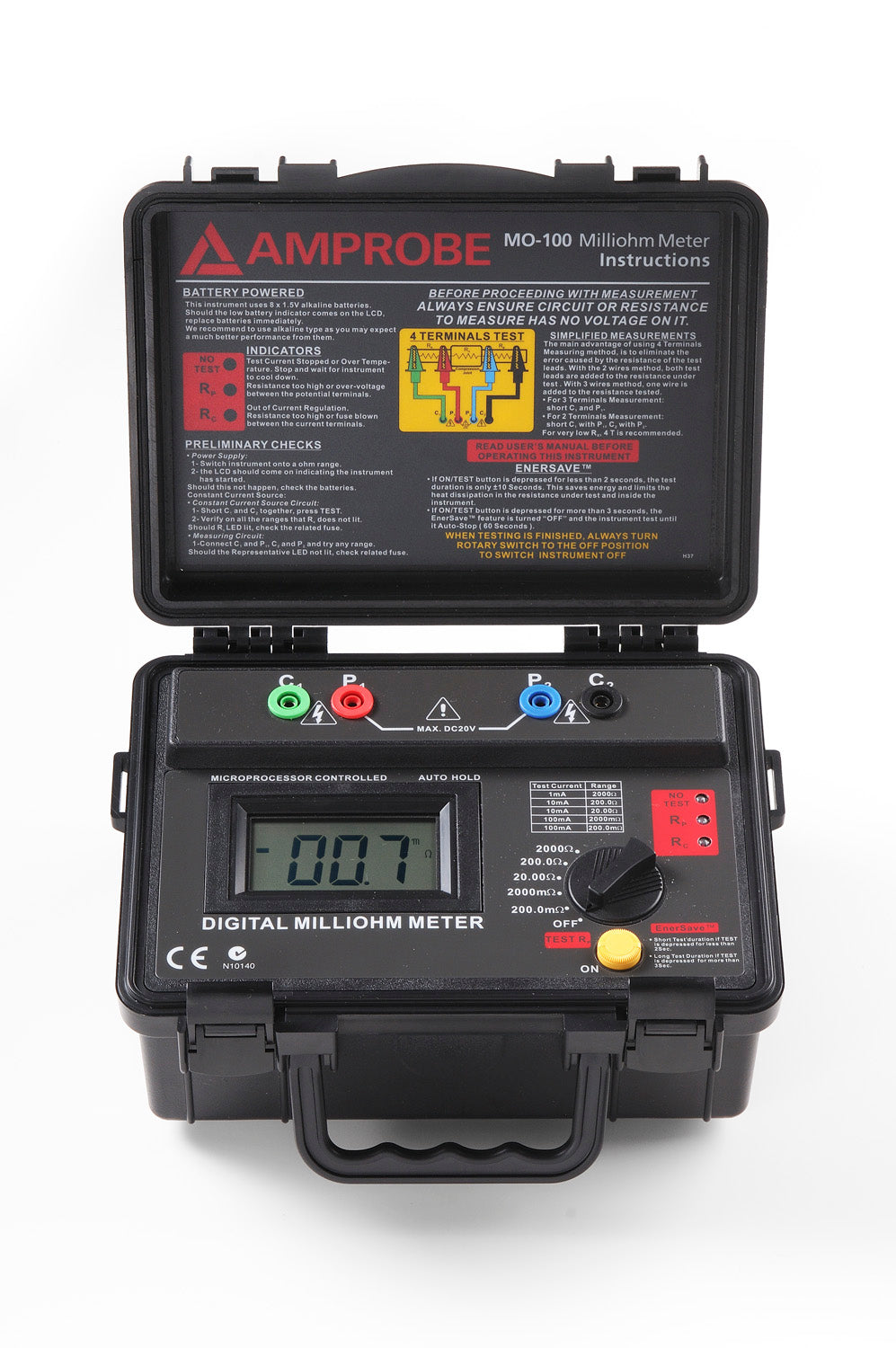 Amprobe MO-100 Milliohm Meter