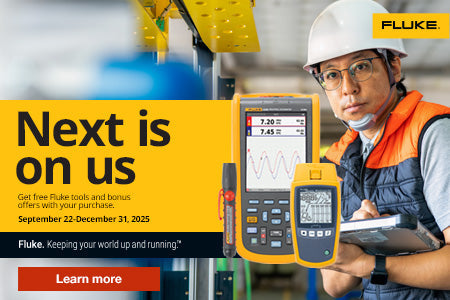 Fluke Next is on Us Promo - Free Fluke Tools at Kingsway Instruments