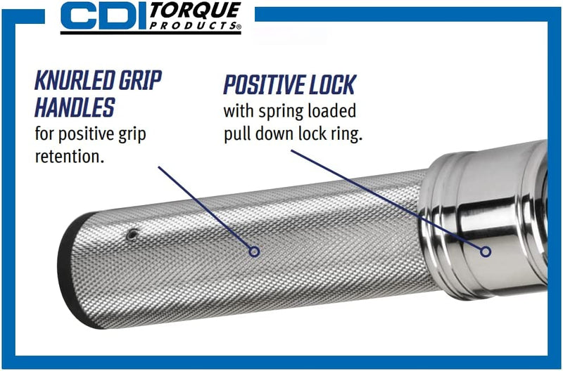 CDI 6004MFRMH - 3/4" Drive 100-600 Ft. Lbs. Torque Wrench