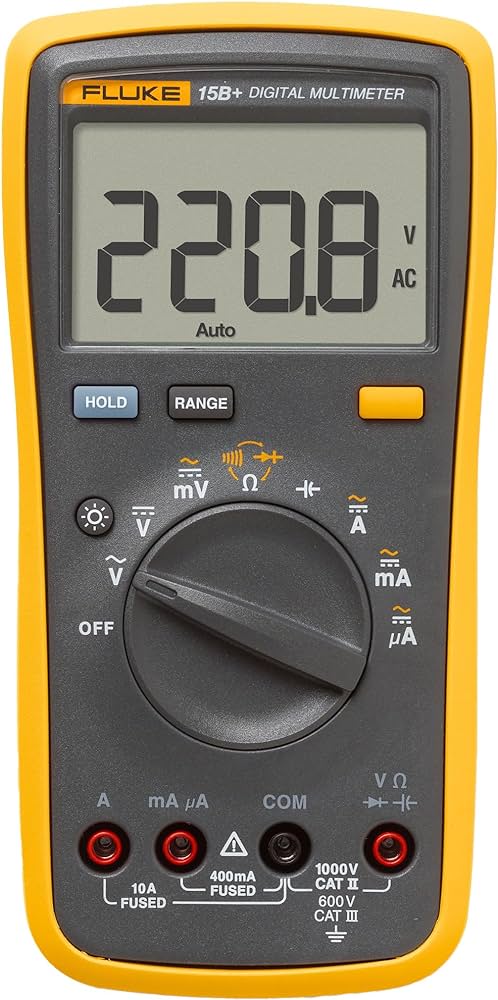 Fluke 15B+ Digital Multimeter (Average Responding)