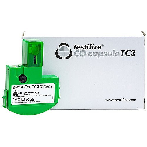 SDI TC3 Testifire CO Detector Tester Capsules (3 Pack)