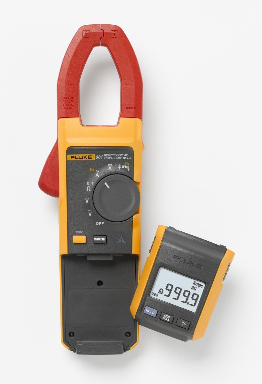 Fluke 381 Remote Display True RMS AC/DC Clamp Meter with iFlex®