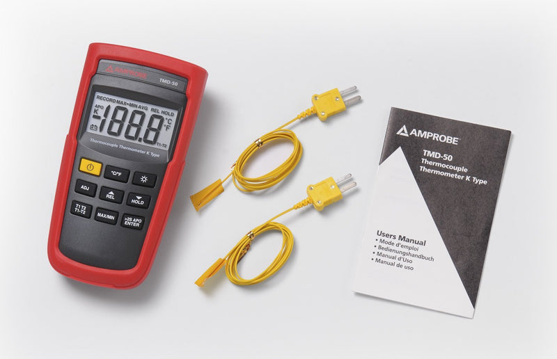 Amprobe TMD-50 Thermocouple Thermometer K-type