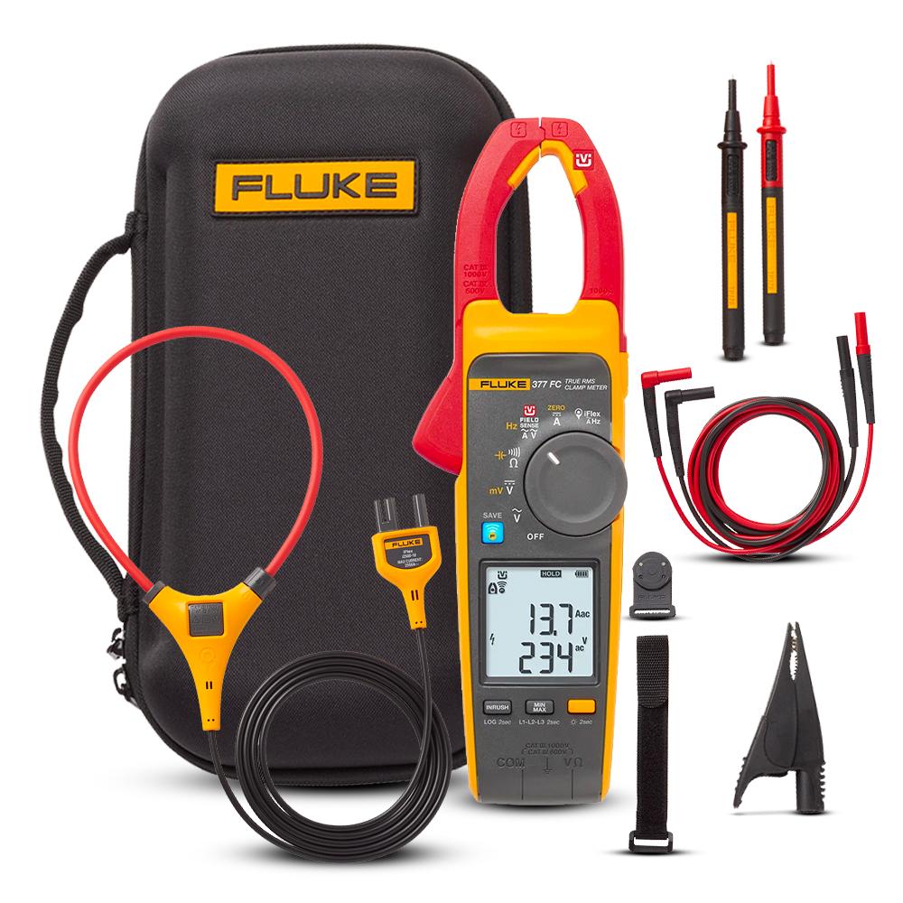 Fluke 377FC Non-Contact True RMS AC/DC Clamp Meter