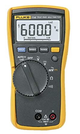 Fluke 114/EFSP Electrical Multimeter, 600V