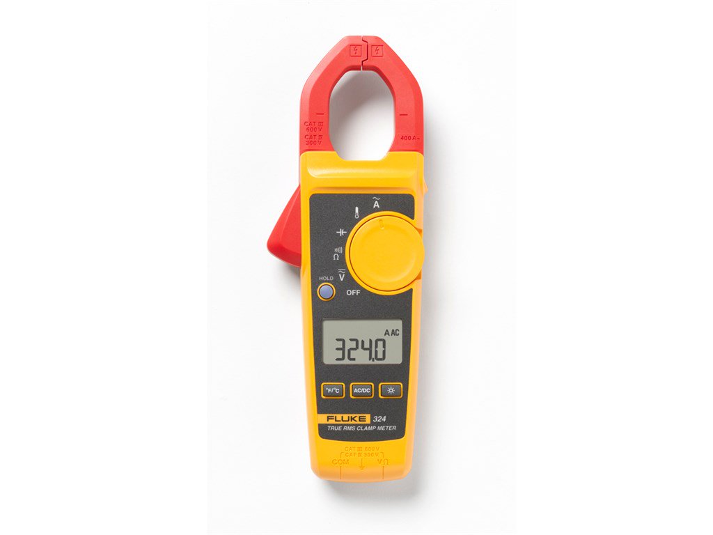 Fluke 324 400A AC True-rms Clamp Meter