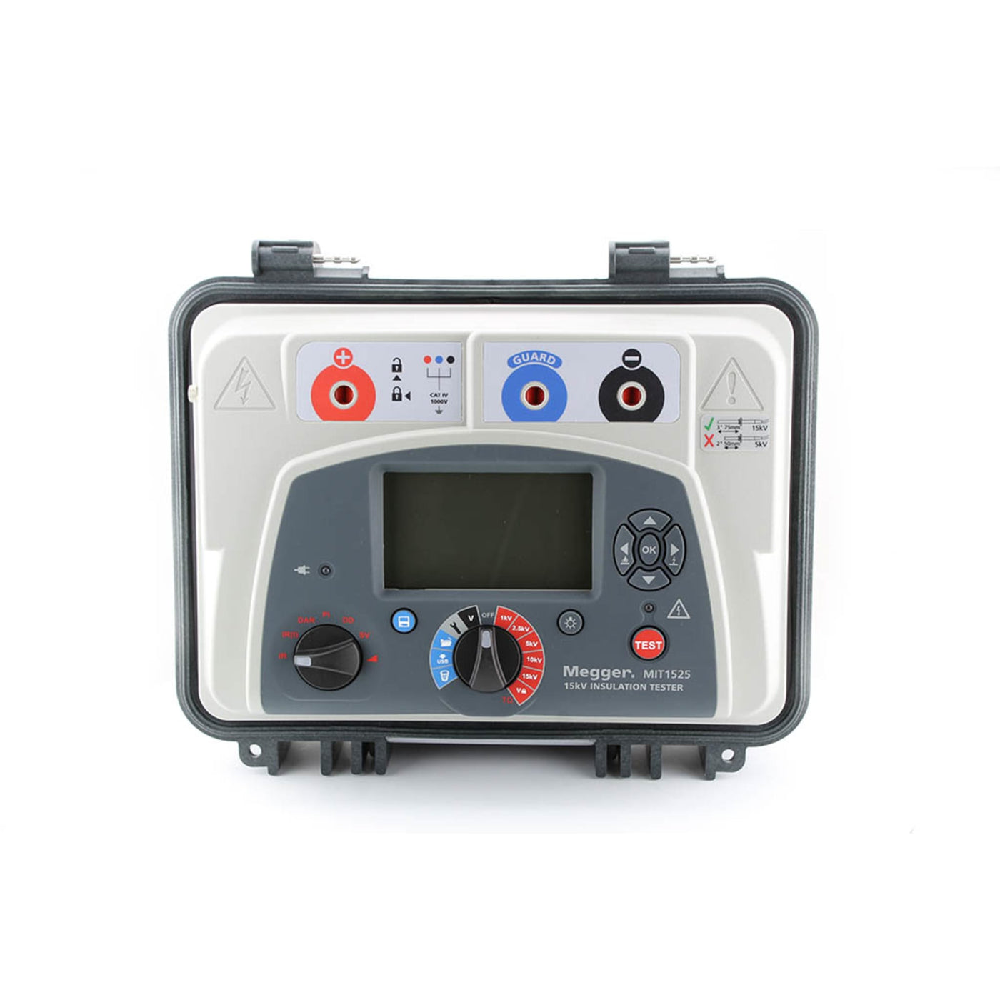 Megger Instrument Megger MIT1525 15kV Insulation Tester – Kingsway Instruments