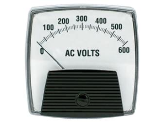 PCS Analog Panel Meters, AC Voltmeter