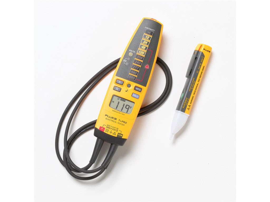 Fluke T+PRO-1AC Electrical Tester and AC Voltage Detector Kit