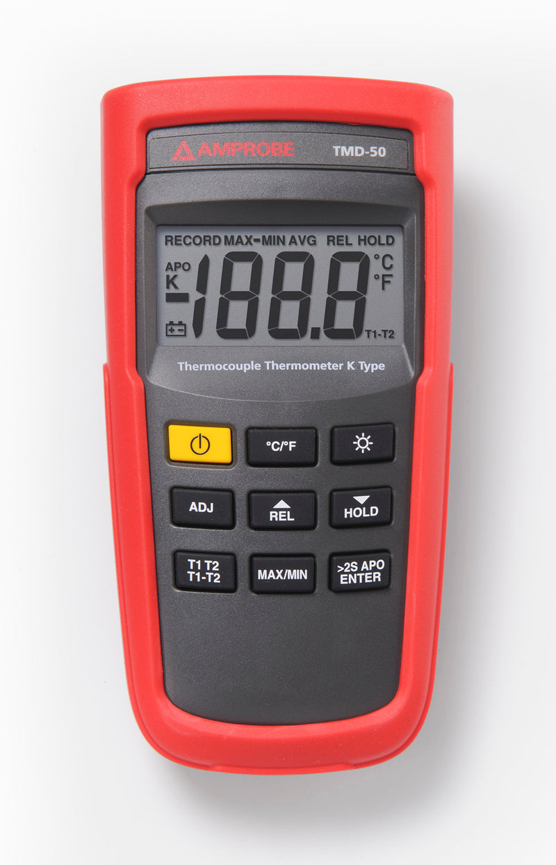 Amprobe TMD-50 Thermocouple Thermometer K-type
